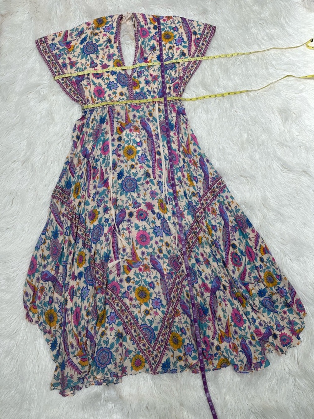 Spell Lovebird Half Moon Gown NWT XL - Picture 14 of 16